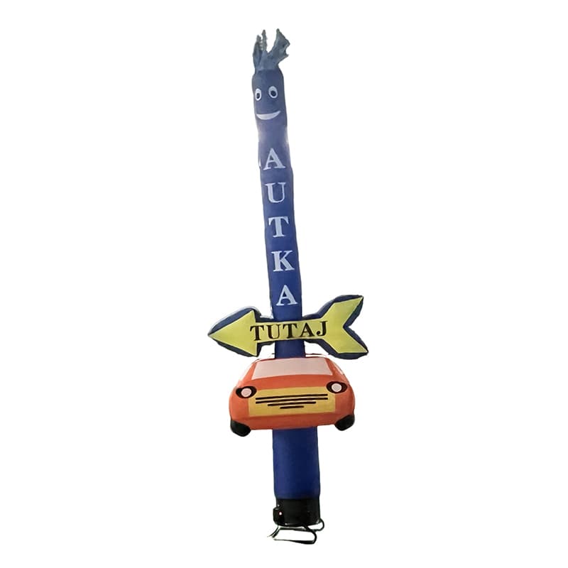 Inflatable Dancing Model with Car Directional Arrow Sign